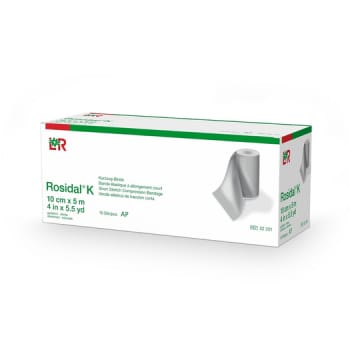 Rosidal K, kortstræksbind, beige, 10 cm x 5 m