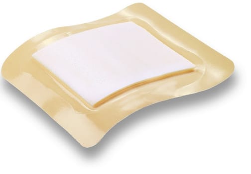 Suprasorb P, skumbandage, klæbende, steril, 10 cm x 10 cm