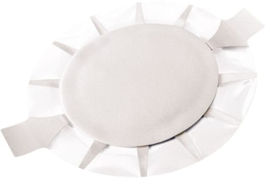 Tegaderm Foam, skumbandage, med klæb, sårpude 6x7,6cm oval, ster, 10 cm x 11 cm