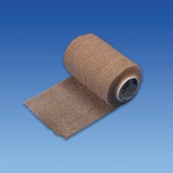 Coban, selvhæftende bind, beige, 7,5 cm x 4,6 m