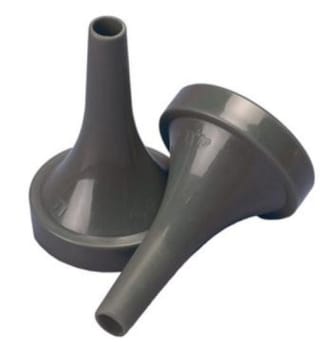 Mediplast, engangs øretragte, grå, oval, 3,25 mm