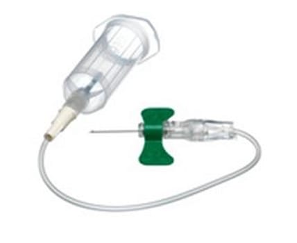 Vacutainer, veneprøve.-sæt m/holder, grøn, 305mm sl., steril, 21G