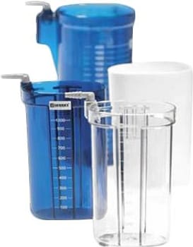 Serres, sugeglas, transparent, oval, 1000 ml