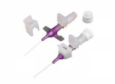 BD PVK Neoflon Pro, infusionskanyle, lilla, u.injektionsport, steril, 0,6 x 19 mm