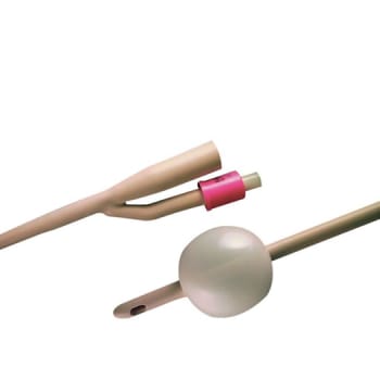 Biocath hydrogelbelagt latex, 2-vejs ballonkateter, Nelaton, LT, 5/10ml, steril, ch 16