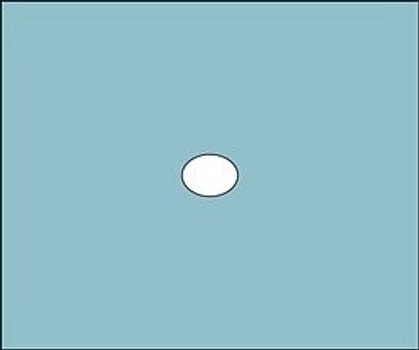 Barrier, hulstykke, UDEN KLÆB, 2-lag, hul 6 x 8 cm, steril, 50 cm x 60 cm