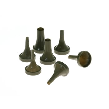 Mediplast, engangs øretragte, grå, oval, 6 mm