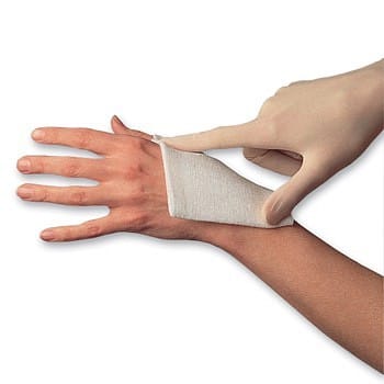 Klinion, gaze kompres, 8 lag, brev a 5 stk., steril, 7,5 cm x 7,5 cm