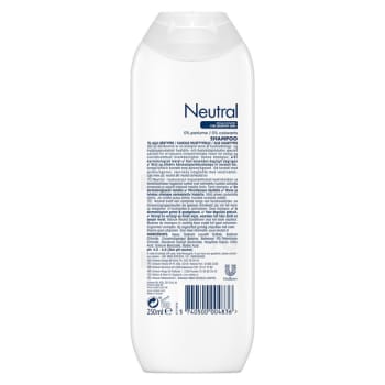 Neutral, hårshampoo uden parfume, 250 ml
