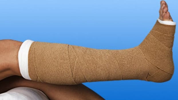 Nobastretch K, kompressionsbind kraftig, enkeltpakket, 10 cm x 7 m