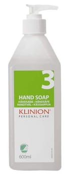 Klinion, handsoap liquid, uden parfume, 600 ml