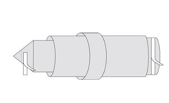 Barrier, kameraovertræk med afrivbar top, steril, 14 cm x 250 cm