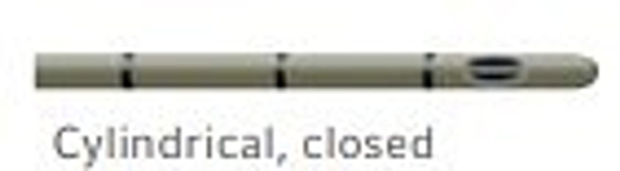 Rüsch ureterkateter m. stilet, 70cm, røntgenfast, steril, 1 øje, h/v markering, ch 8