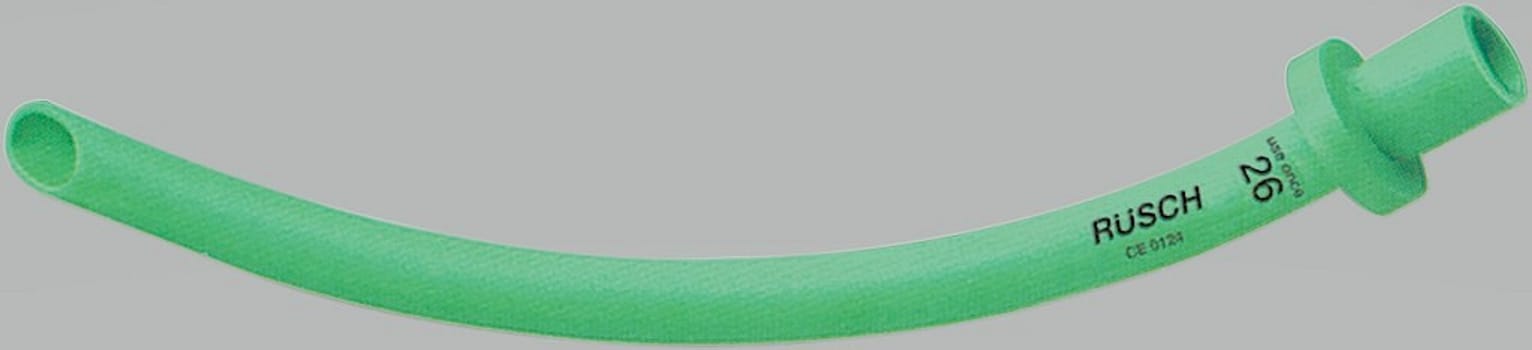 Rüsch Wirupren, nasopharyngeal tube, wendl, justerbar flange, st., ch 24