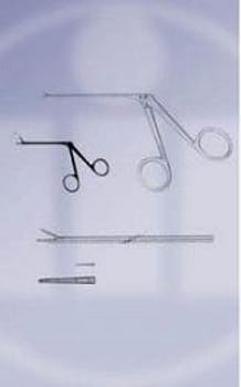 Medicon, mikro øretang, lige, meget fin, 4 x 0,4mm, 8 cm