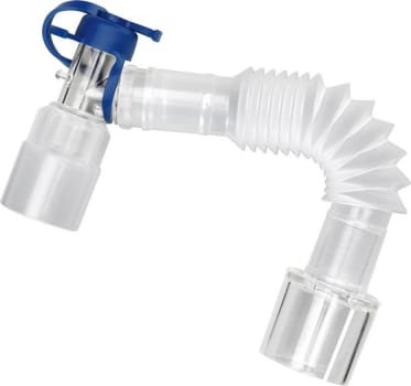 Expandi-Flex, fleksibel koblingssl., med dobbelt swivel, 15/22mm, 140/200 mm