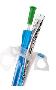 Rüsch Flocath Quick, kvindekateter 20cm, med vand, steril, ch 14