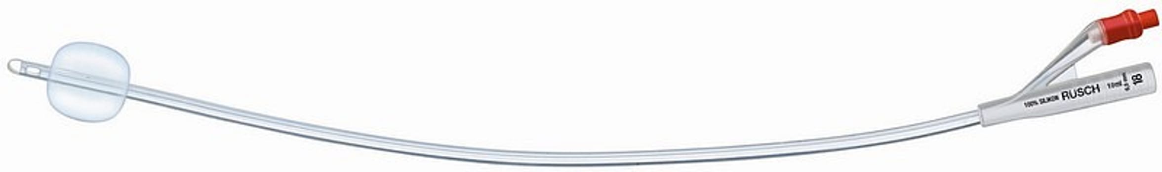 Rüsch Brillant, ballonkateter, 40cm, silikone, 10ml, steril, ch 18
