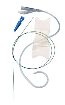 Supraflex, 5/10ml, steril, grisehalekateter, ch 14