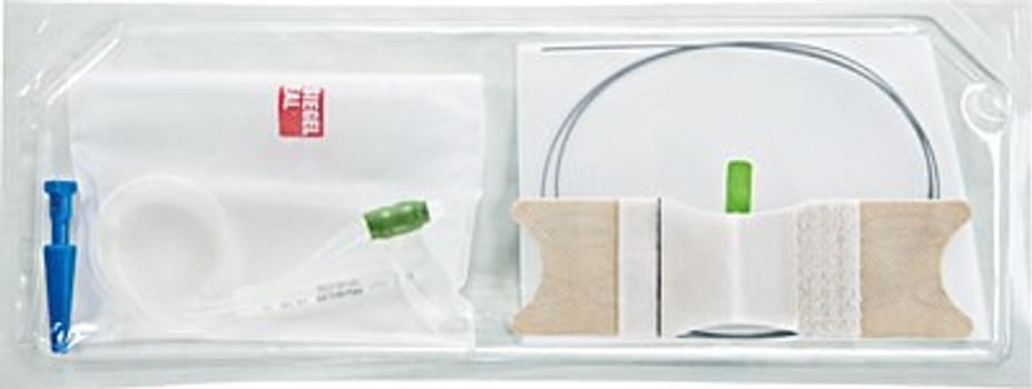 Supracath, kateterskiftesæt, 3ml ballon, central åbning, st., ch 8