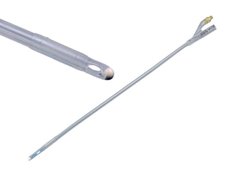 Rüsch Brillant, 2-vejs ballonkat., silikone, 20ml, Couvelaire, st., ch 18