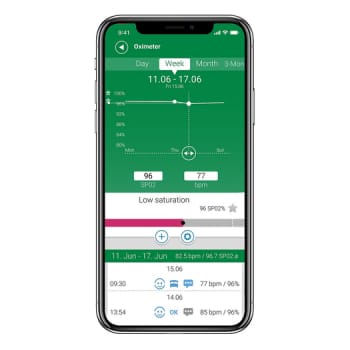 Medisana, PM 100 Pulsoximeter connect