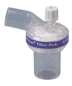 Gibeck, Humid-Vent filter, pædiatri, vinklet m/Co2 port