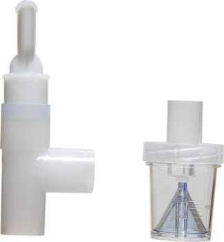 NebEasy forstøverkammer, med T - og mundstykke, 200 cm iltsl.,DEHP-fri, 6 ml