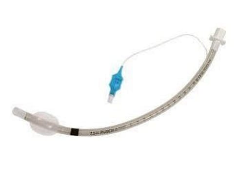 Rüschflex trachealtube, spiraltube med cuff, Murphy 1 øje, steril, 7,5 mm