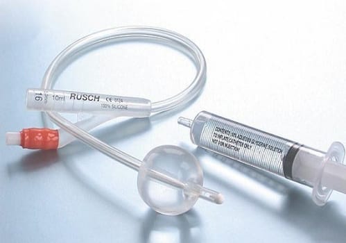 Rüsch Aquaflate, ballonkat, 10ml, Tiemann, silikone, forf. spr, st, ch 20