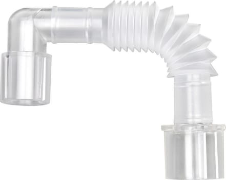 Expandi-Flex, fleksibel koblingsslange med vinkel, 22M/15F, 140/200 mm