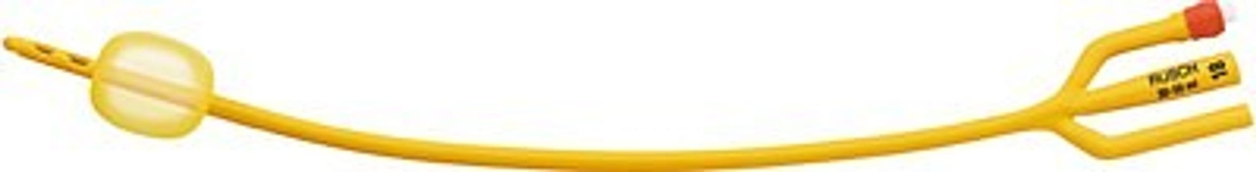 Rüsch Gold Silkolatex, 3-vejs ballonkat., 2 huller, 30/50ml steril, ch 22