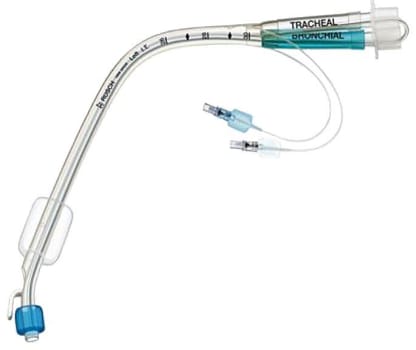 Rüsch Bronchopart, Carlens bronchialtube med tilbehør, Ch 39, højre, 4,76 mm x 13,9 mm