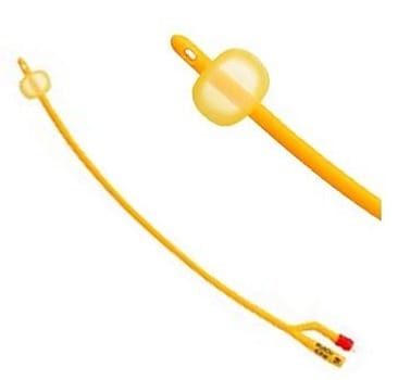 Sympacath, hydrogelbelagt latex ballonkateter, 5/10 ml,steril, ch 12