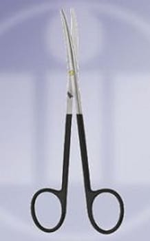 Medicon, saks, Metzenbaum buet, st/st, black line, 18 cm