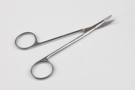 Medicon, saks, Ragnell (Kilner), buet, st/st, 13 cm