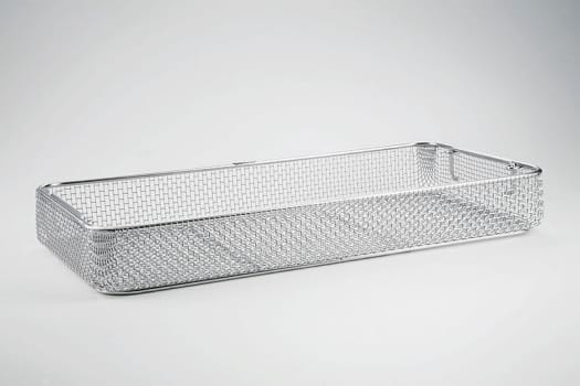 Medicon, trådkurv til instrumenter, 51 cm x 25 cm, 5 cm x 7 cm