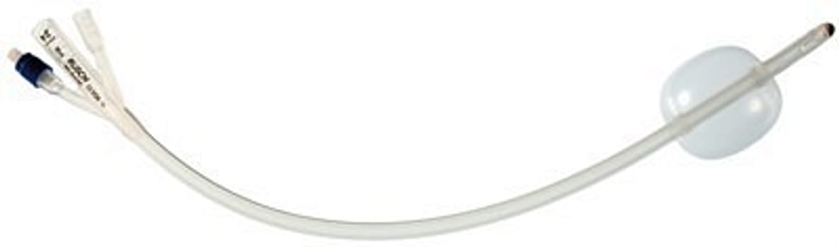 Rüsch, 3-vejs silikone, skyllekat, 70ml ballon, steril, ch 22