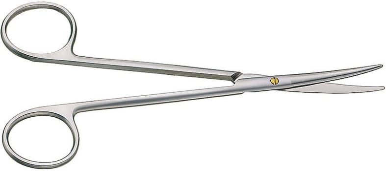 Medicon, saks, Metzenbaum-slim, buet, supercut, 14 cm