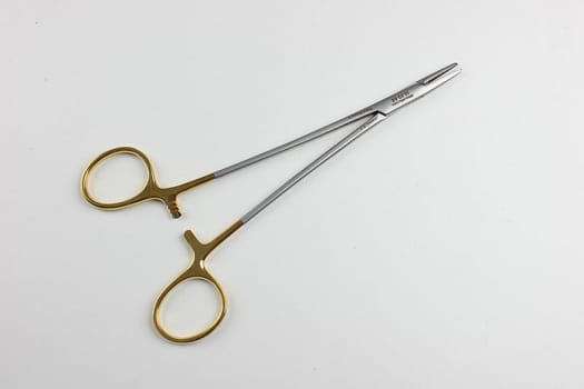 Medicon, nåleholder, Crile-Wood, hårdmetal, 18 cm