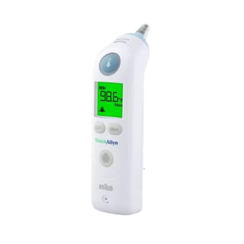 Welch Allyn Braun thermoscan, øretermometer pro 6000 m/basestat. t/1 æske prober