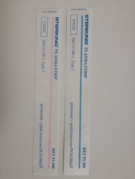 Steriking, indikator strips til H2O2 plasma