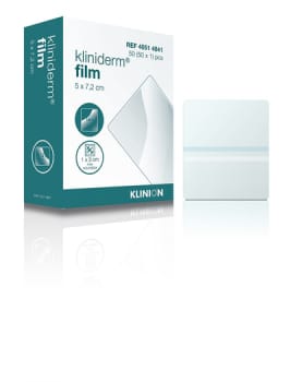 Kliniderm Film, steril, 5 cm x 7,2 cm