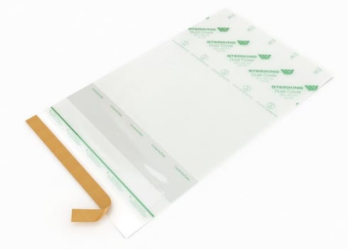 Steriking, Dustcover støvposer, selvklæbende, 250 mm x 400 mm