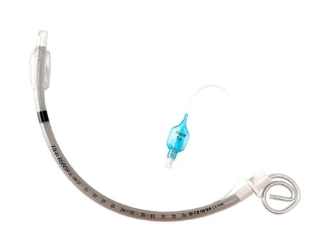 Rüschflex trachealtube, spiraltube m/FlexiSlip, Magill, PVC, steril, 6 mm