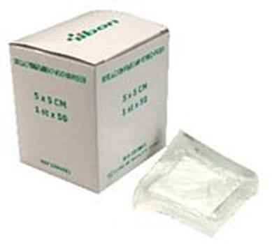 Yibon kompres, absorberende kompres m. polyesterfilm, steril, 10 cm x 20 cm