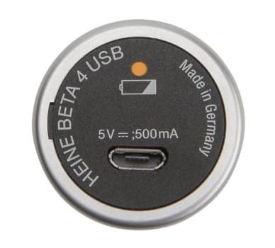 HEINE BETA NT4, Li-ion håndtag 3,5V m/ USB og holder