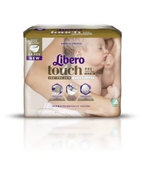 Libero Touch premature ble, <2,5 kg