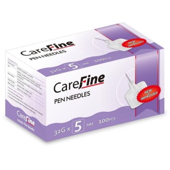 Verifine, penkanyle, steril, 5 mm x 0,23 mm (32G)