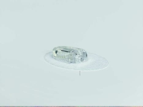 Accu-Chek Flexlink, infusionssæt med vinkelret kanyle, blød, steril, 8 mm kanyle, uden slange